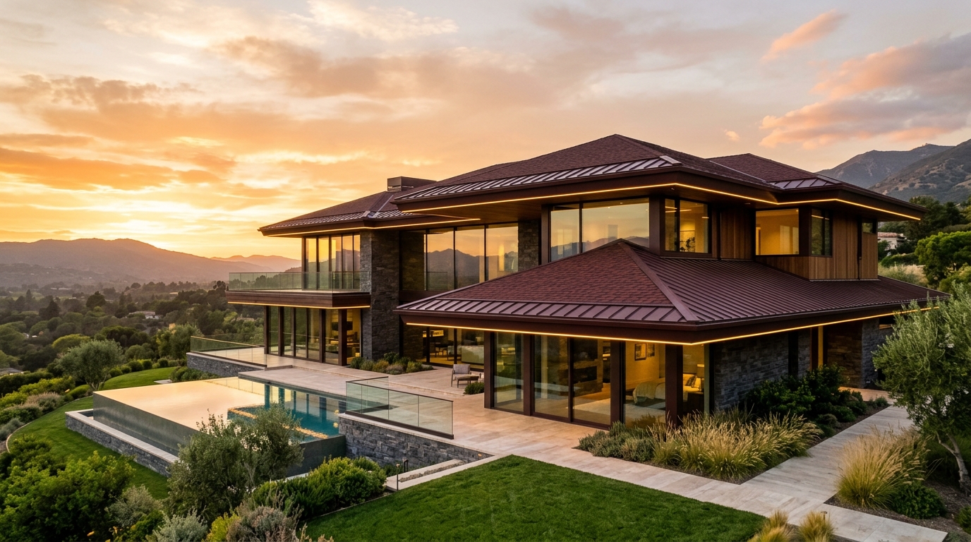 Fly High Roofing Ultra-Luxury Architectural Residence